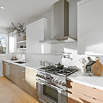 Kitchen stove and countertops: image 4 0f 26 thumb